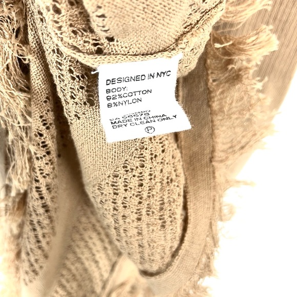 Intermix Celia Beige Sleeveless Knit Maxi Dress - Picture 8 of 8